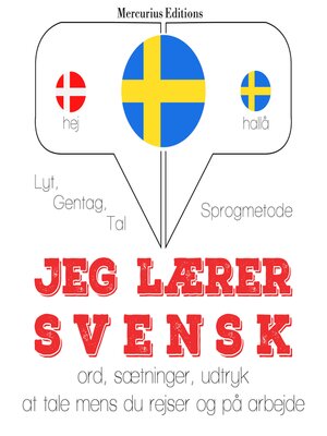 cover image of Jeg lærer svensk